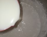 A picture of step 3 of Tres leche.