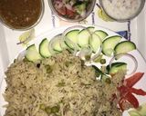 A picture of step 8 of Mater pulao.