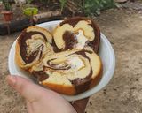 Hình bước làm 6 của món Bánh bông lan cuộn kem