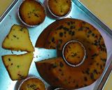 Foto langkah ke 8 dari resep Bolu kismis toping keju.