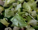 A picture of step 2 of My Corned Beef & Spinach Salad.