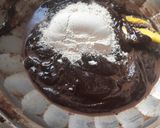 A picture of step 9 of Eggless Whole Wheat Chocolate fudge Brownie.