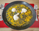 Foto del paso 8 de la receta: Arroz con sepia y espinacas