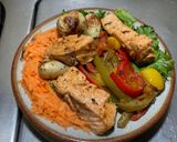Foto del paso 5 de la receta: Salmón 🍣 a la toronja 🍊