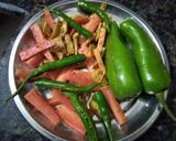 A picture of step 4 of Mix pickle.