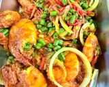 Gambar langkah 4 resipi 👩‍🍳Udang Goreng Kunyit (Mat Rock).