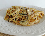 Foto del paso 7 de la receta: Spaghetti con champiñones y salsa de queso