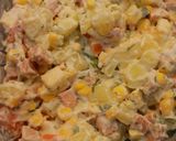 Hình bước làm 8 của món Olivier Salad (salad Nga)