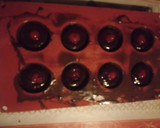 Foto del paso 7 de la receta: Bombones rellenos de ganache con cereza🍒