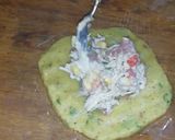 A picture of step 7 of Chicken stuffed sandwich without bread.