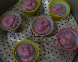 Foto langkah ke 8 dari resep Bolu Kukus Ubi Ungu.
