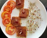 A picture of step 12 of Cheese Tomato Sandwich Bites.