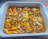 Lecsós karaj recept fázis 6 fotója
