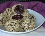 Foto langkah ke 8 dari resep Onde-onde coklat ubi ungu.