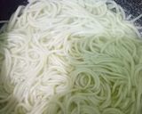 Foto langkah ke 2 dari resep Mie gomak dgn bahan seadanya.