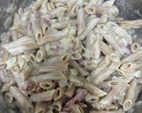 Foto del paso 4 de la receta: 559. Pennes integrales con bacon y bechamel (principal pasta)