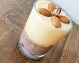 عکس مرحله 1 از دستور دسر کاستارد دو رنگ