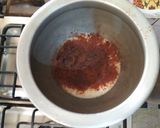 A picture of step 1 of Chocolate souffle.