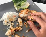 Foto langkah ke 9 dari resep Pecel ayam penyet Bu Kris.