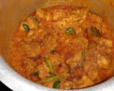 A picture of step 3 of Chicken semi dum biryani.
