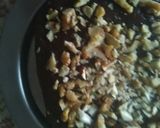 A picture of step 5 of Chocolate condensed milk Bars.
