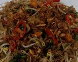 Foto langkah ke 4 dari resep Tumis taoge rebon.
