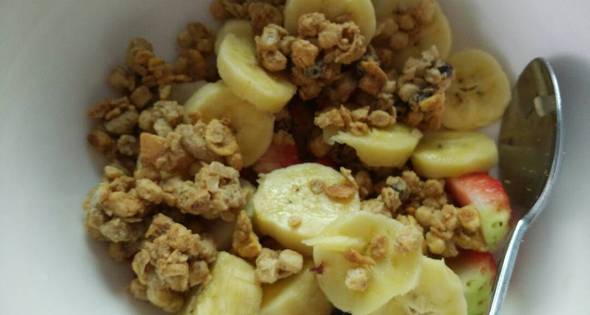 3 อาหารเช้า กราโนล่าผลไม้รวม Granola Mix Fruits(330 แคลอรี่)