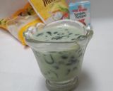 Foto langkah ke 10 dari resep Cendol Kecebong Kuah Creamy Matcha.