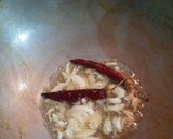 A picture of step 3 of Banana Stem Dalcha.