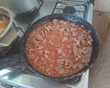 A picture of step 4 of Zucchini and Sweet Potato Gnocchi with Meat Sauce.