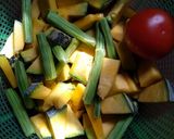 কুমড়ো দিয়ে সজনে ডাঁটার তরকারি(kumro diye sajne datar torkari recipe in Bengali) রেসিপির ধাপ 1 ছবি