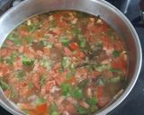 A picture of step 5 of Veg. Sevaiya upma.