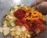 A picture of step 2 of Aloo Methi Ki Sabjiમેથીની ભાજી અને બટેટાનું શાક.