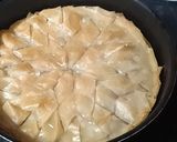 صورة لخطوة 4 من وصفة جلاش حلو(بقلاوة) وحادق(جبنه وزيتون) 😋👌