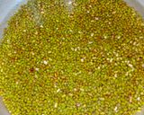 A picture of step 1 of Sabut Moong daal.