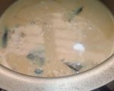 A picture of step 3 of Ashwagandha masala tea.