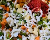 A picture of step 2 of One pot vegetable pulao.