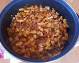 Szalonnás lecsós sült tarja recept fázis 8 fotója