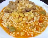 صورة لخطوة 5 من وصفة بركوكس باللحم و القديد 👍😋