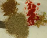 A picture of step 2 of Dahi bhalle.