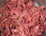 கேரட் பீட்ரூட் பகோடா (Carrot beetroot pakoda recipe in tamil) ரெசிபி ஸ்டேப் 3 புகைப்படம்