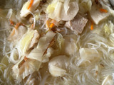 櫻花蝦米粉湯
