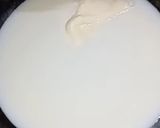 A picture of step 1 of Paneer kheer.