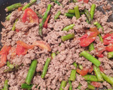 Foto del paso 2 de la receta: Pasta con espárragos y carne
