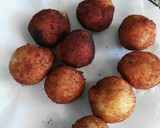 Foto del paso 13 de la receta: Bolas de puré de patata con morcilla y cebolla caramelizada