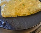 A picture of step 4 of Methi lauki cheese parantha.