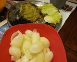 A picture of step 1 of Dolma (famous Iraqi recipe).