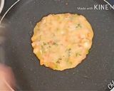 A picture of step 3 of Leftover Bread and Sooji Uttapam Recipe.