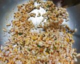 A picture of step 2 of Masala murmura. (Mumra).