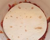 A picture of step 8 of Enchilada Lasagne.